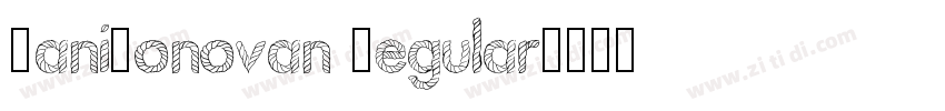 DaniDonovan Regular字体转换
